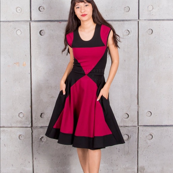 elhoffer design Dresses & Skirts - Elhoffer design black widow sigil dress small